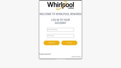 Whirlpool Canada Rewards