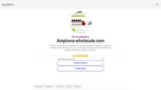 
                            4. Wholesale - Amphora Aromatics - Urlm.co.uk - Amphora Aromatics Wholesale Portal