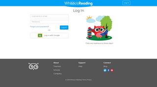 
                            1. Whooo's Reading Log-In