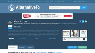 
                            7. Whoozin.com Alternatives and Similar Websites and Apps ... - Whoozin Login