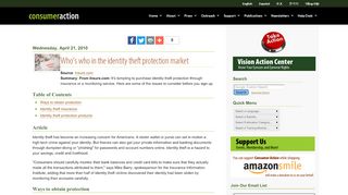 
                            8. Who's who in the identity theft protection market - Consumer ... - Farmers Identity Shield Portal