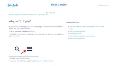 Why can't I log in? – Welcome to JibJab's Help Center!