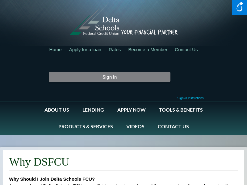 
                            10. Why DSFCU | Delta Schools FCU| Credit Union Antioch CA