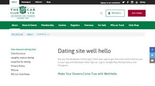 
                            6. Why Hello Dating - Well hello dating app - MG Car Club - Wellhello Free Login
