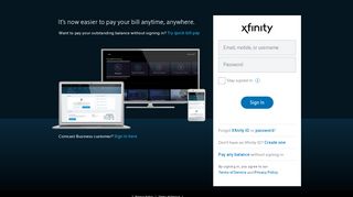 
Why Stay Signed In? - Sign in to Xfinity
