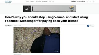 
                            7. Why you should use Facebook Messenger instead of Venmo ... - Venmo Facebook Sign In