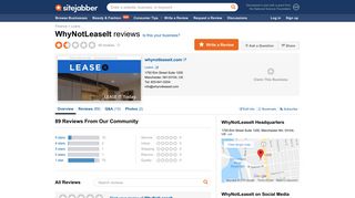 
                            4. WhyNotLeaseIt Reviews - 200 Reviews of Whynotleaseit.com ... - Why Not Lease It Sears Portal