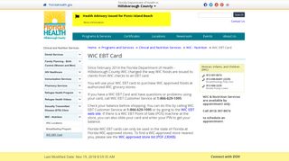 
                            2. WIC EBT Card | Florida Department of Health in Hillsborough - Florida Wic Ebt Portal