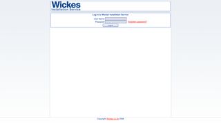 
                            3. Wickes Installation Service - Wickes Installer Sign In