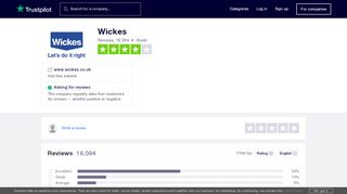 
                            7. Wickes Reviews | Read Customer Service Reviews of www ... - Wickes Installer Sign In