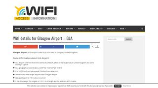
                            1. Wifi details for Glasgow Airport - GLA - Your Airport Wifi Details - Glasgow Airport Wifi Portal