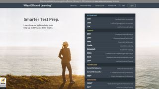 
                            2. Wiley Efficient Learning: Smarter Test Prep - Wiley Efficient Learning Cpa Portal