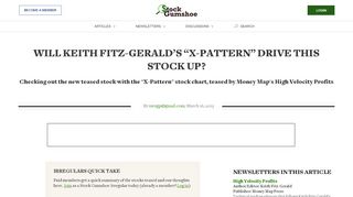 
Will Keith Fitz-Gerald's “X-Pattern” Drive this Stock Up? | Stock ...
