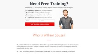 
                            4. William Souza CPA Marketing Coach - Affiliate Training And ... - Cpa Evolution 2.0 Login