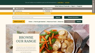 
                            2. Wiltshire Farm Foods: Ready Meals Delivered To Your Door - Wiltshire Farm Foods Portal