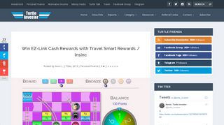 
                            6. Win EZ-Link Cash Rewards with Travel Smart Rewards / Insinc - Insinc Sg Portal
