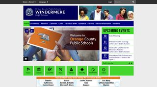 
                            2. Windermere High School: Home - Windermere School Webmail Portal