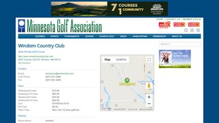 
                            7. Windom Country Club - MNGolf.org - Windomnet Email Portal