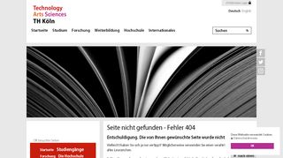 
                            7. Wintersemester 2018/2019: Online bewerben für einen ... - TH Köln - Th Köln Online Portal