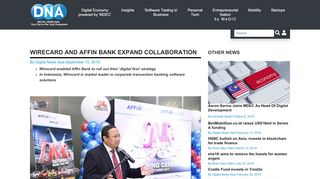 
                            8. Wirecard and Affin Bank expand collaboration | Digital News ... - Affin Bank Login Internet