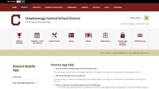 
                            5. With login request link - Cheektowaga Central School District ... - Cheektowaga Central School Portal