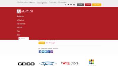 WKU Alumni Association - Login