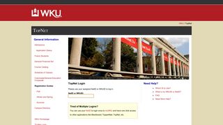 
                            6. WKU Topnet - Toppermail Portal