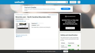 
Wncrmls.com - Customer Reviews - Webwiki
