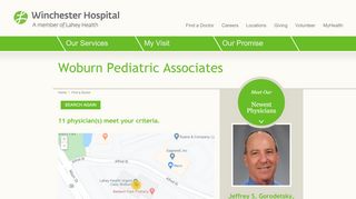 
                            5. Woburn Pediatric Associates - Winchester Hospital - Find a Doctor - Woburn Pediatrics Patient Portal