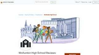 
                            6. Wollumbin High School - Rate My Teachers - Wollumbin High School Moodle Login