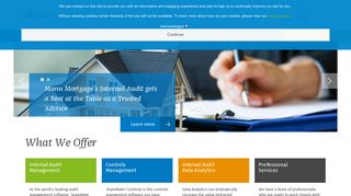 
                            3. Wolters Kluwer, TeamMate Audit Solutions - Teammate Connect Portal