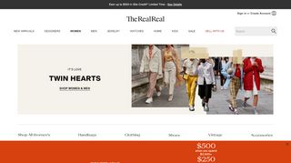 
                            2. Women - Luxury consignment sales. Shop for pre-owned ... - Realreal Com Portal My Sales