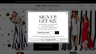 
                            5. Women's Clothes & Accessories Shop at New York & Company
