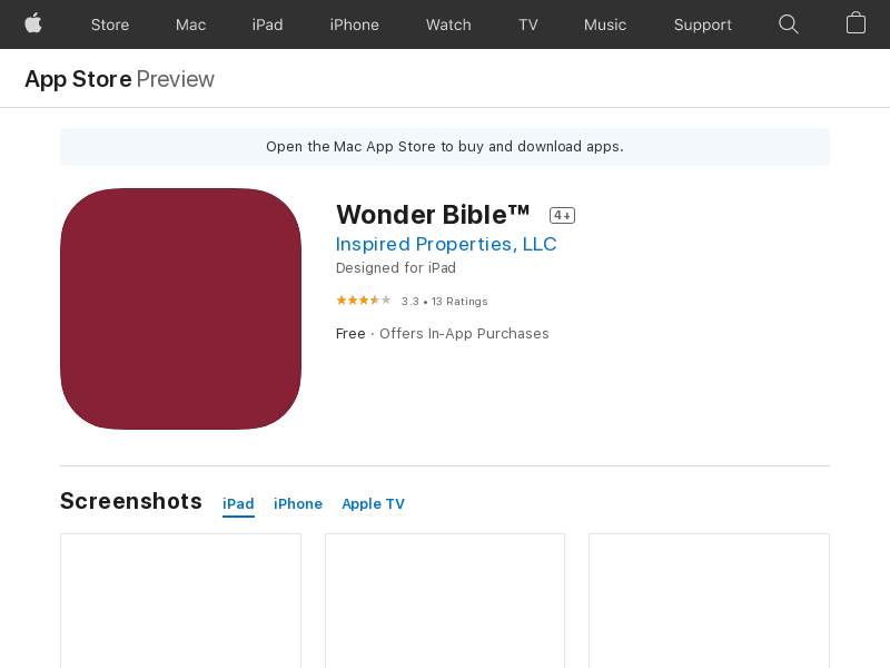 
                            2. ‎Wonder Bible™ on the App Store