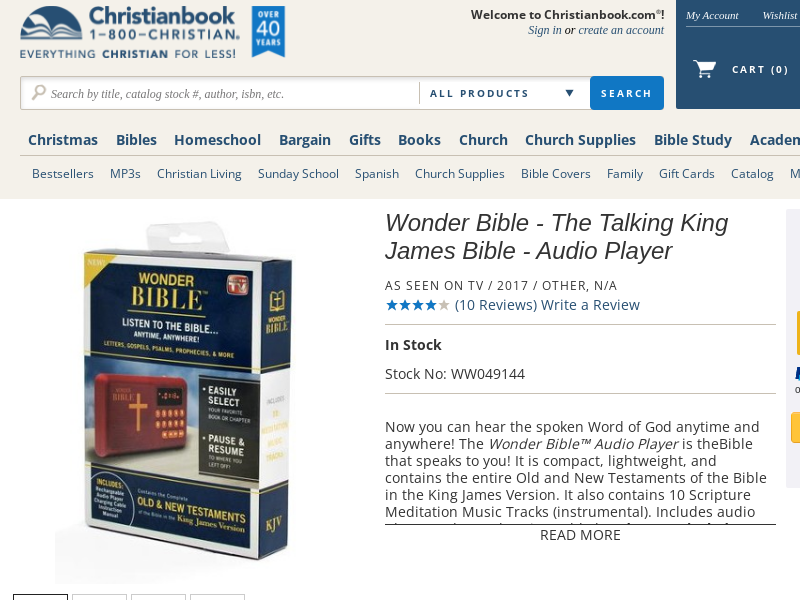 
                            7. Wonder Bible - The Talking King James Bible - Audio Player ...