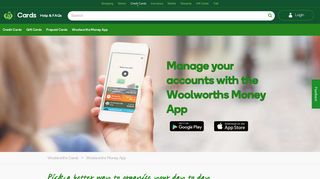 
                            7. Woolworths Money App – Gift Card Balance | Woolworths Cards - Woolworths Money Gift Card Portal
