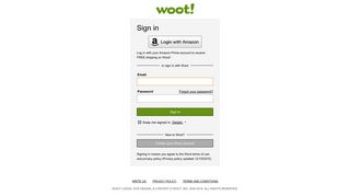 
                            4. Woot Sign In - Woot Dropship Portal