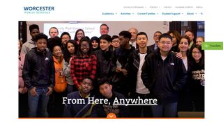 Worcester Public Schools, Massachusetts – From Here, Anywhere - Worcester Public Schools Student Portal