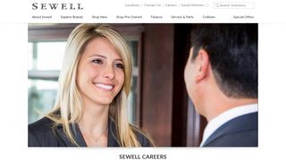 
Work For Sewell: Careers at Sewell Automotive Companies

