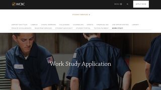 
                            7. Work Study Application | West Coast Baptist College - Portal Wcbc Edu