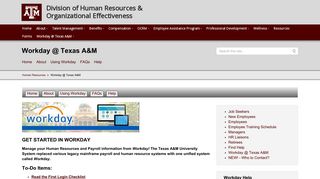 
Workday @ Texas A&M - Division of Human Resources ...  

