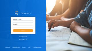 
Workday Community: Sign In  
