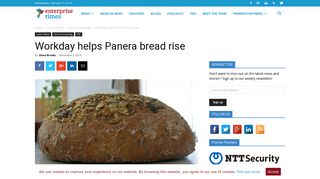 Workday helps Panera bread rise - - Enterprise Times - Panera Portal Ceridian