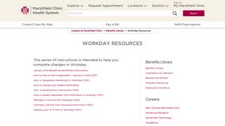 
                            6. Workday Resources - Marshfield Clinic - Cancer Research Workday Login