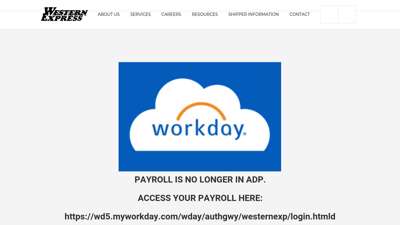 
WorkDay - Western Express
