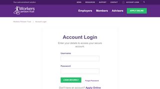 
                            5. Workers Pension Trust - Https Secure Babcockpensions Co Uk Login Aspx