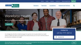 
Workforce Health | Froedtert & the Medical College of Wisconsin
