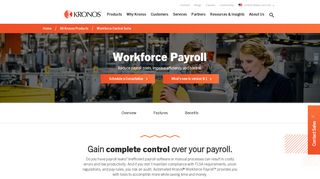
Workforce Payroll; Payroll Software; Payroll Processing | Kronos
