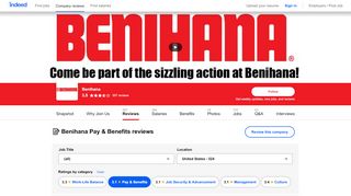 Working at Benihana: 115 Reviews about Pay & Benefits ... - Benihana Employee Login