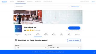 
Working at BlackRock Inc.: 78 Reviews about Pay & Benefits ...  
